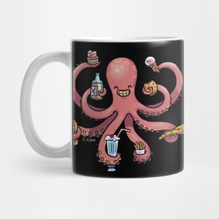 the happy octopus Mug